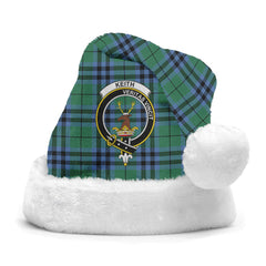 Keith Ancient Tartan Crest Christmas Hat