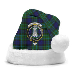 MacCallum Modern Tartan Crest Christmas Hat