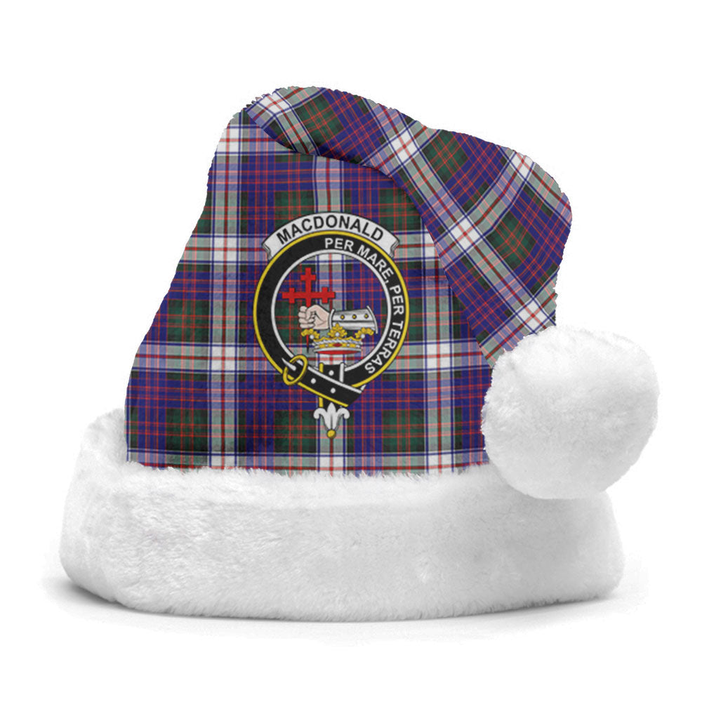 MacDonald Dress Modern Tartan Crest Christmas Hat