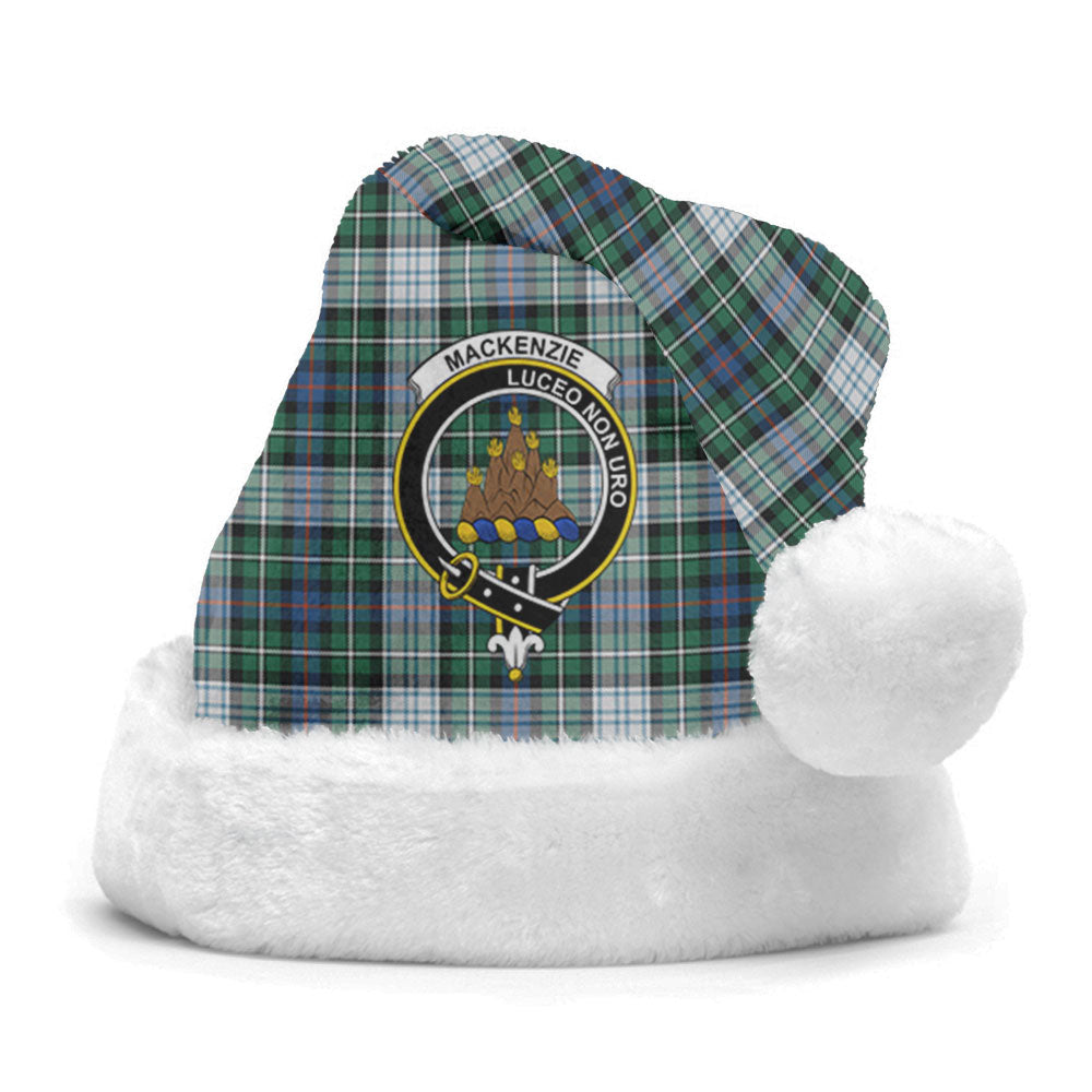 MacKenzie Dress Ancient Tartan Crest Christmas Hat