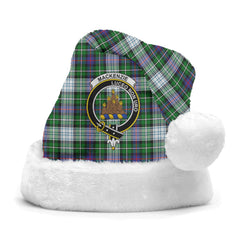 MacKenzie Dress Modern Tartan Crest Christmas Hat