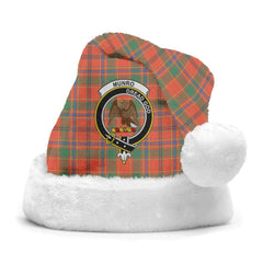 Munro Ancient Tartan Crest Christmas Hat