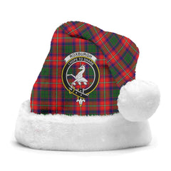 Roxburgh District Tartan Crest Christmas Hat