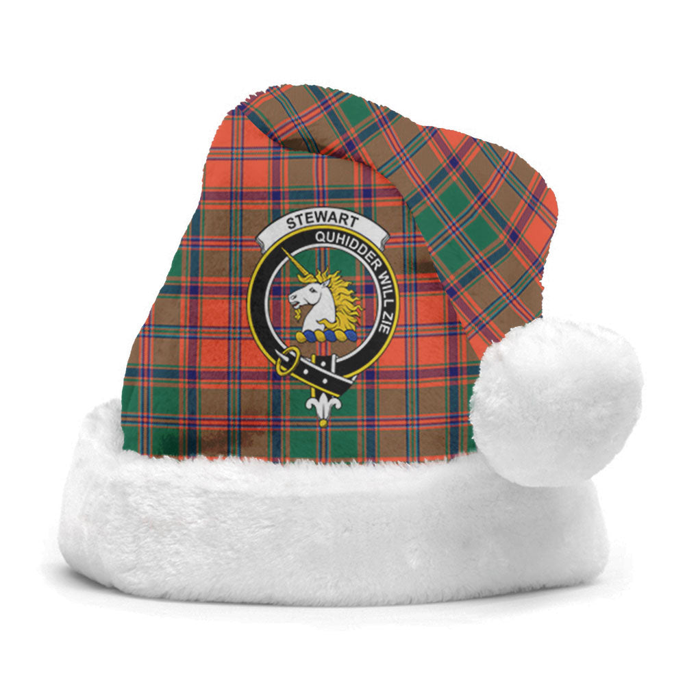 Stewart of Appin Ancient Tartan Crest Christmas Hat