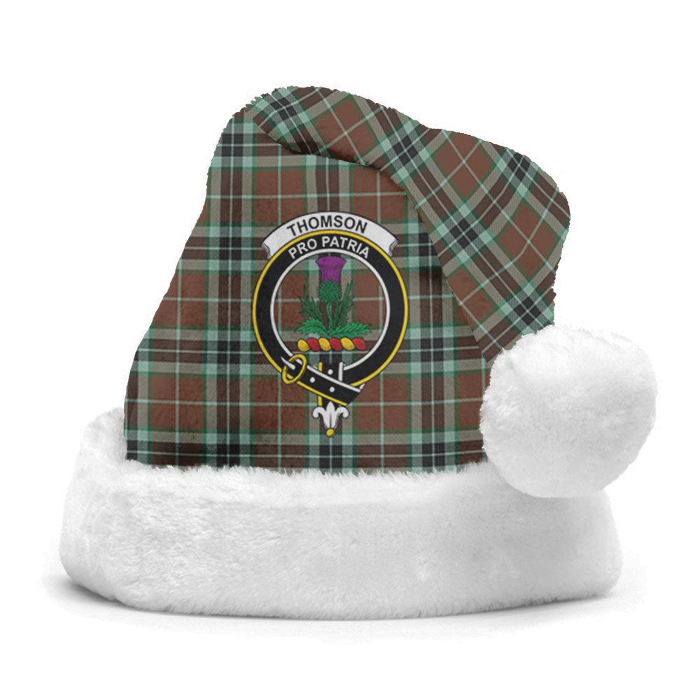 Thomson Hunting Modern Tartan Crest Christmas Hat