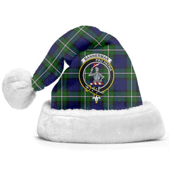 Bannerman Tartan Crest Christmas Hat