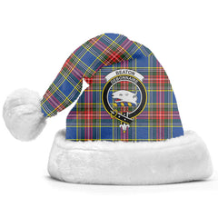 Beaton Modern Tartan Crest Christmas Hat