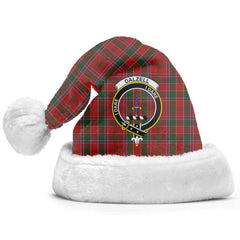 Dalzell Tartan Crest Christmas Hat