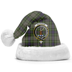 Davidson Tulloch Dress Tartan Crest Christmas Hat