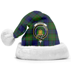 Dundas Modern Tartan Crest Christmas Hat