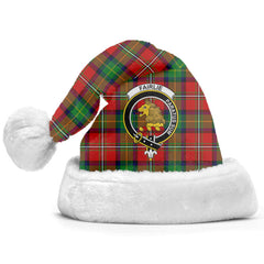 Fairlie Tartan Crest Christmas Hat