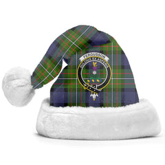 Fergusson Modern Tartan Crest Christmas Hat