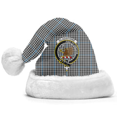 Gladstone Tartan Crest Christmas Hat