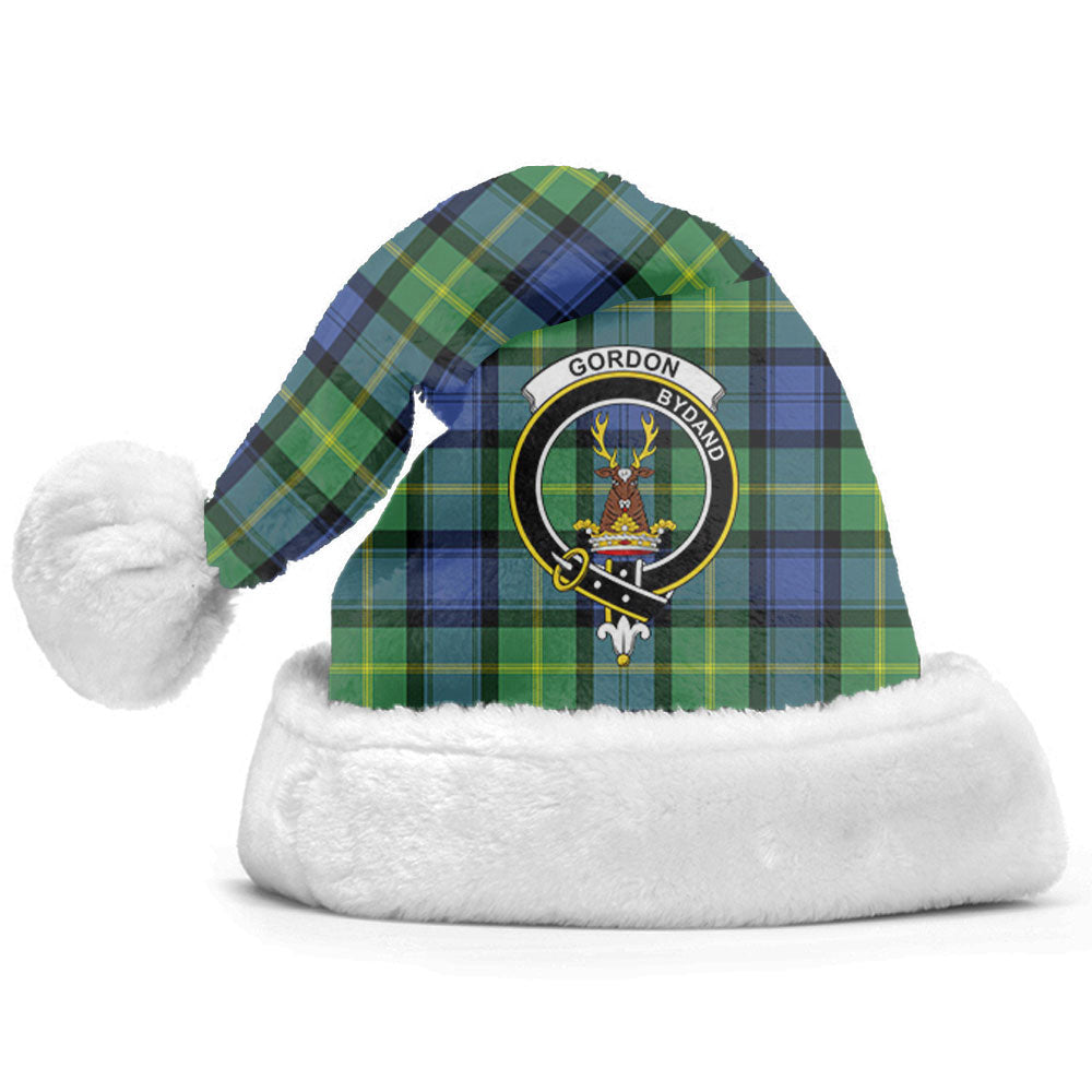 Gordon Old Ancient Tartan Crest Christmas Hat