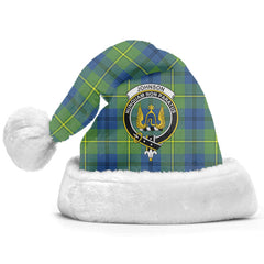 Johnson Ancient Tartan Crest Christmas Hat