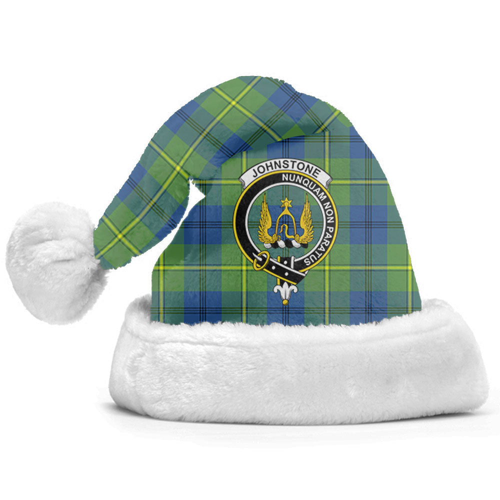 Johnstone Ancient Tartan Crest Christmas Hat