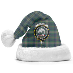 Kennedy Modern Tartan Crest Christmas Hat