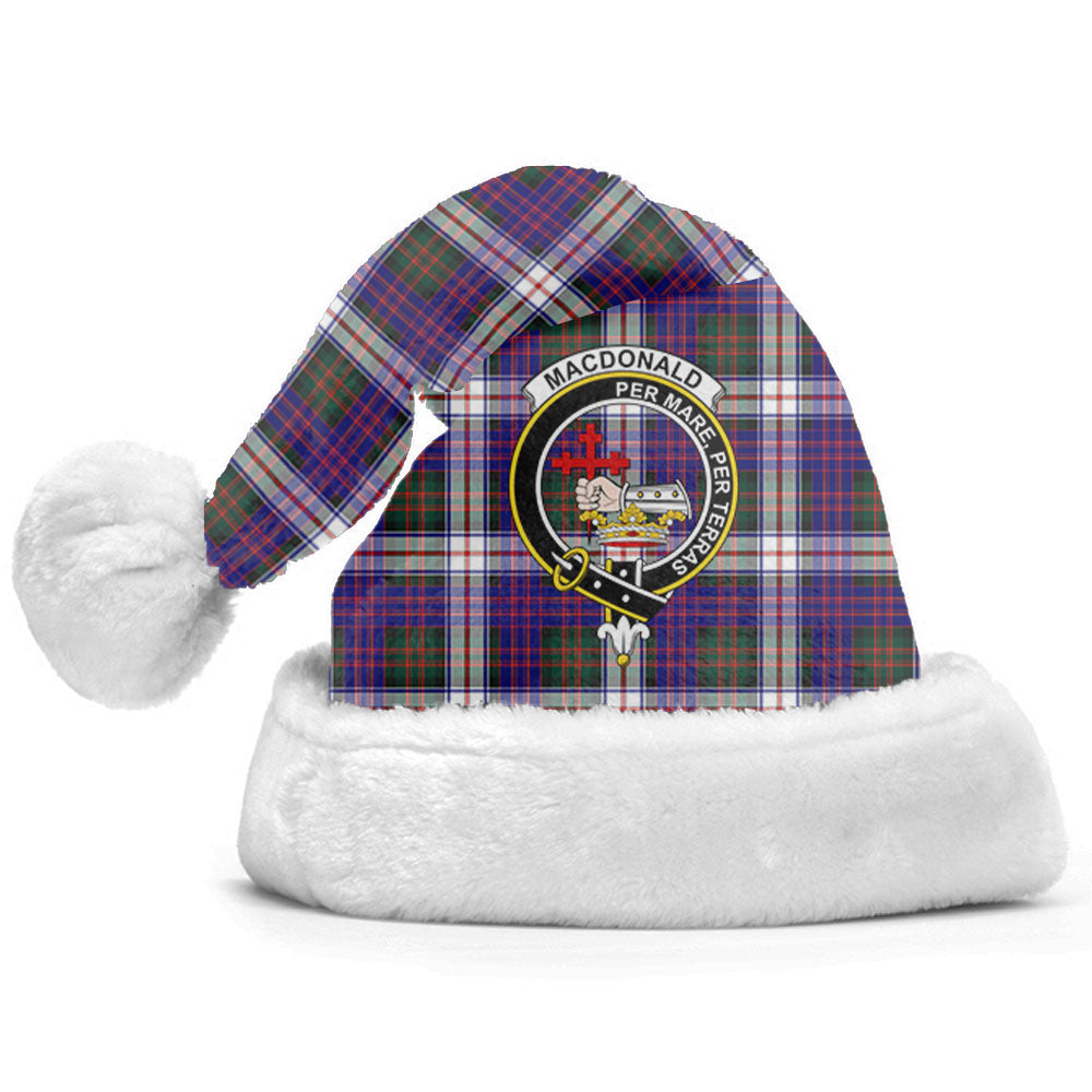 MacDonald Dress Modern Tartan Crest Christmas Hat