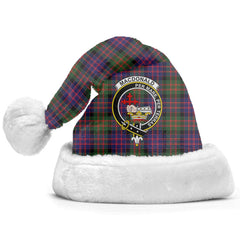 MacDonald Modern Tartan Crest Christmas Hat