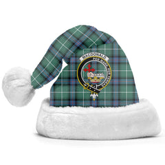 MacDonald of the Isles Hunting Ancient Tartan Crest Christmas Hat