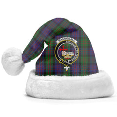 MacDonald Tartan Crest Christmas Hat