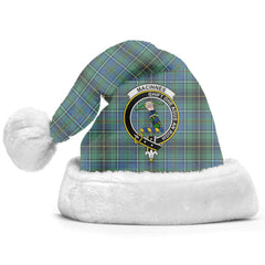 MacInnes Ancient Tartan Crest Christmas Hat