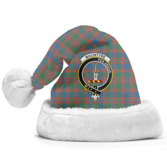 MacIntyre Ancient Tartan Crest Christmas Hat