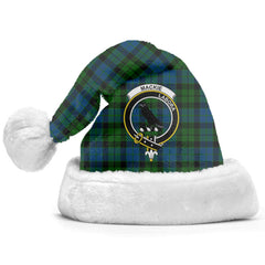 MacKie Tartan Crest Christmas Hat