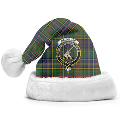 MacMillan Hunting Modern Tartan Crest Christmas Hat