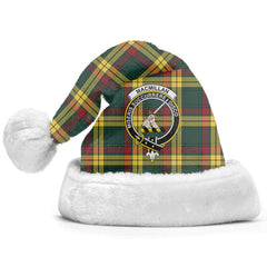 MacMillan Old Modern Tartan Crest Christmas Hat