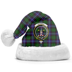 Russell Modern Tartan Crest Christmas Hat