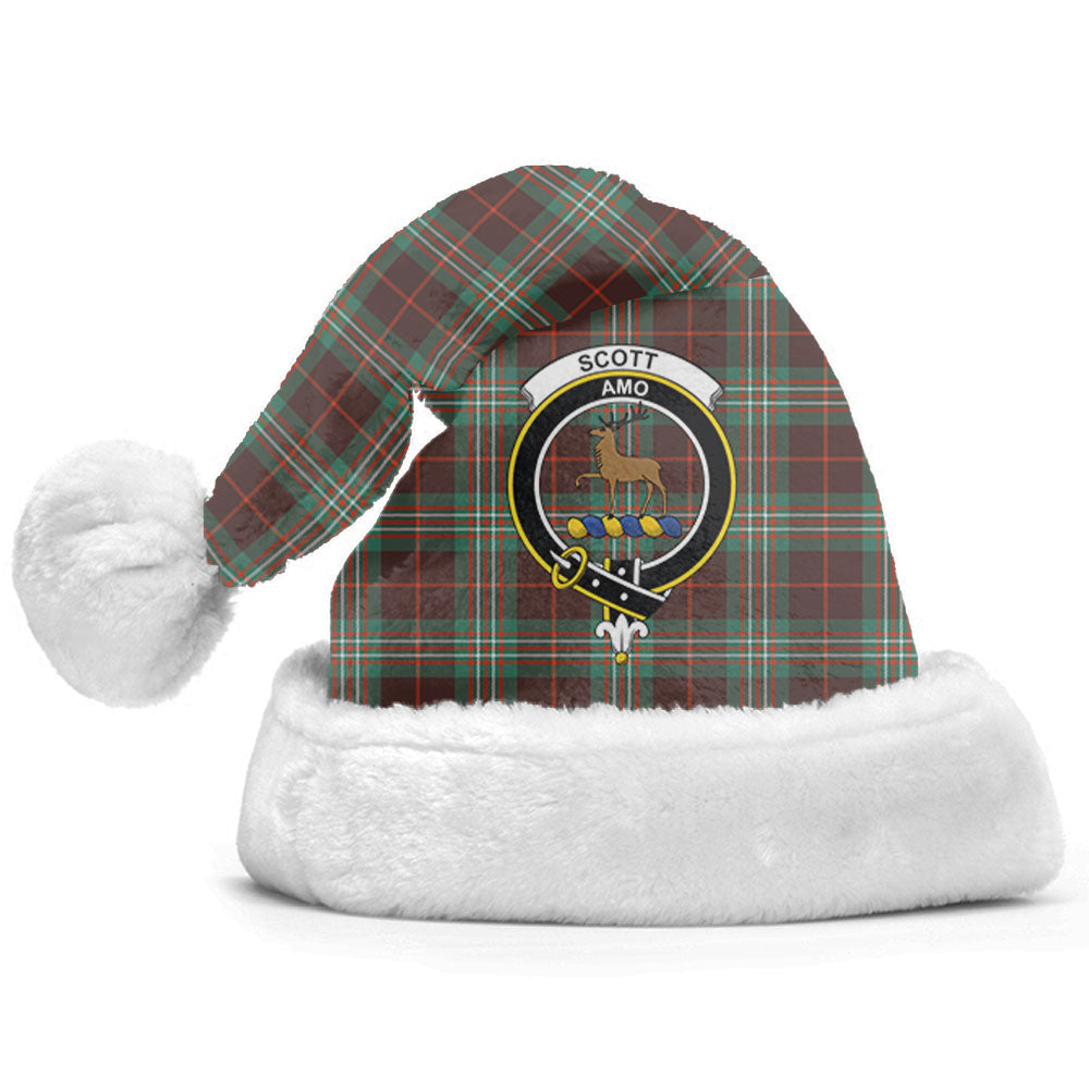 Scott Brown Ancient Tartan Crest Christmas Hat