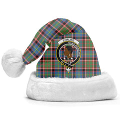 Stirling (of Keir) Tartan Crest Christmas Hat