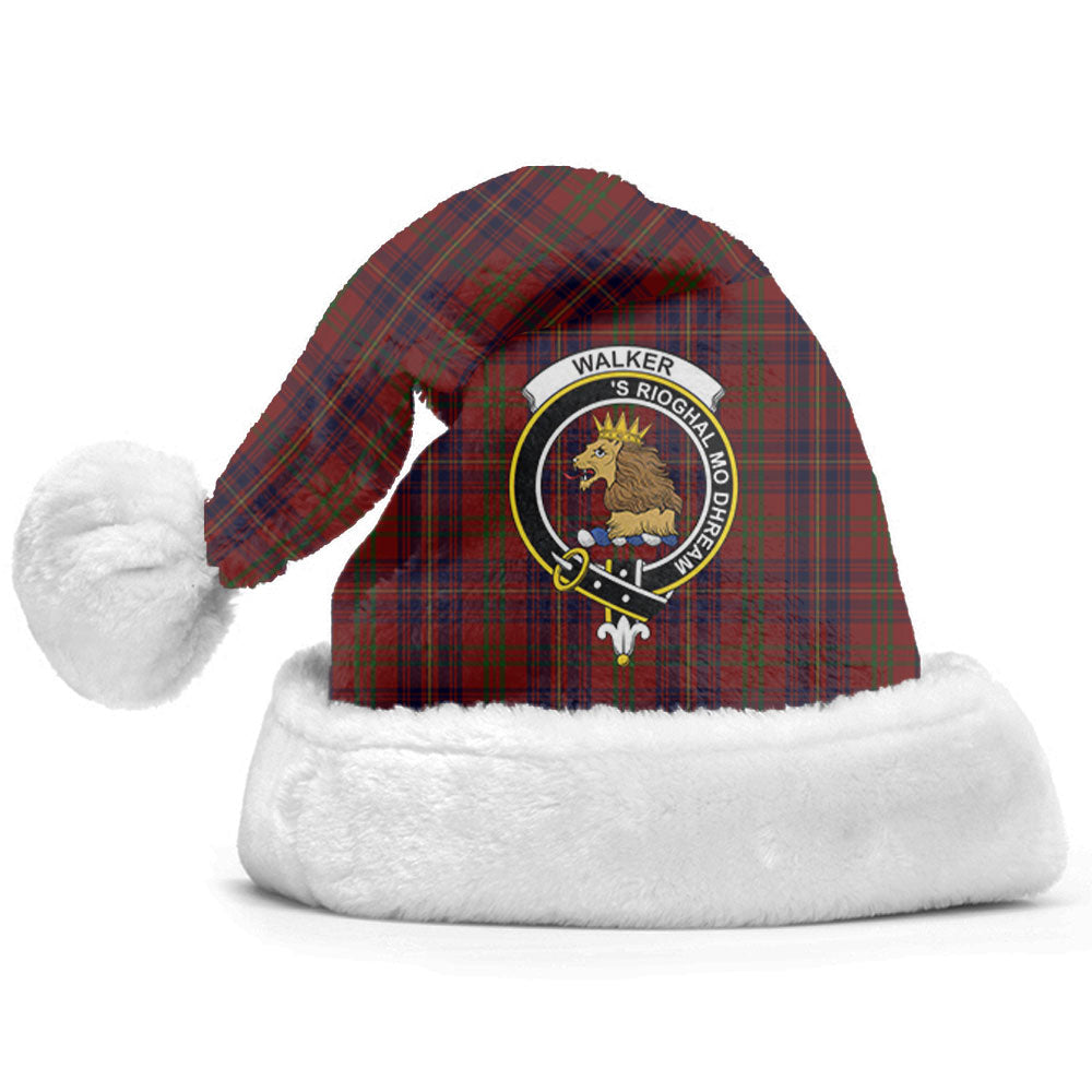 Walker Tartan Crest Christmas Hat