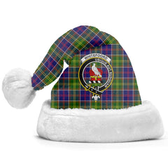 Whitefoord Tartan Crest Christmas Hat