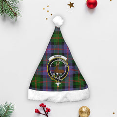 Blair Modern Tartan Crest Christmas Hat