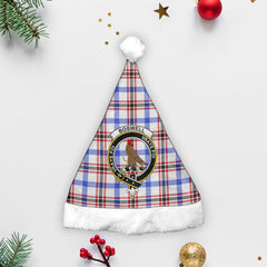 Boswell Modern Tartan Crest Christmas Hat