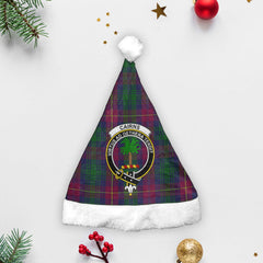 Cairns Tartan Crest Christmas Hat