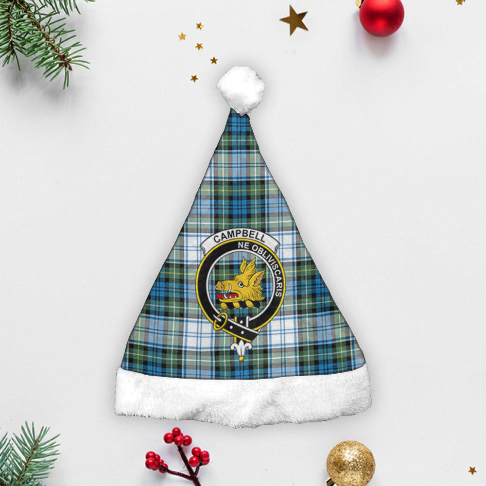 Campbell Dress Ancient Tartan Crest Christmas Hat