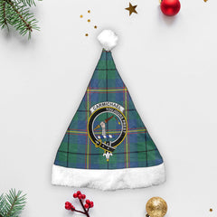 Carmichael Ancient Tartan Crest Christmas Hat