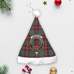 Crawford Modern Tartan Crest Christmas Hat