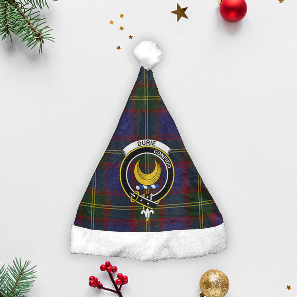 Durie Tartan Crest Christmas Hat