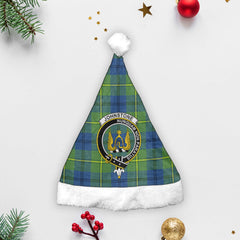 Johnstone Ancient Tartan Crest Christmas Hat