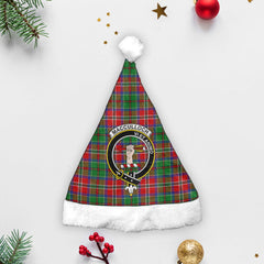 MacCulloch (McCulloch) Tartan Crest Christmas Hat