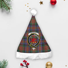 MacDuff Hunting Modern Tartan Crest Christmas Hat
