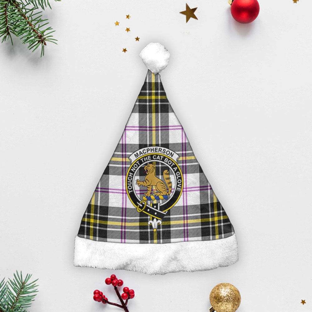 MacPherson Dress Modern Tartan Crest Christmas Hat