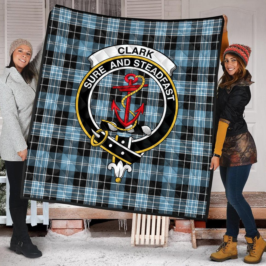 Clark Ancient Tartan Crest Quilt