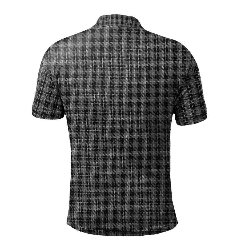 Clergy Grey Tartan Polo Shirt