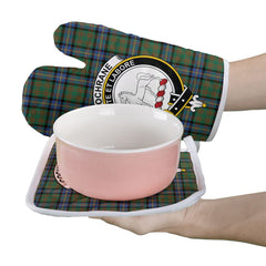 Cochrane Ancient Tartan Crest Oven Mitt And Pot Holder (2 Oven Mitts + 1 Pot Holder)