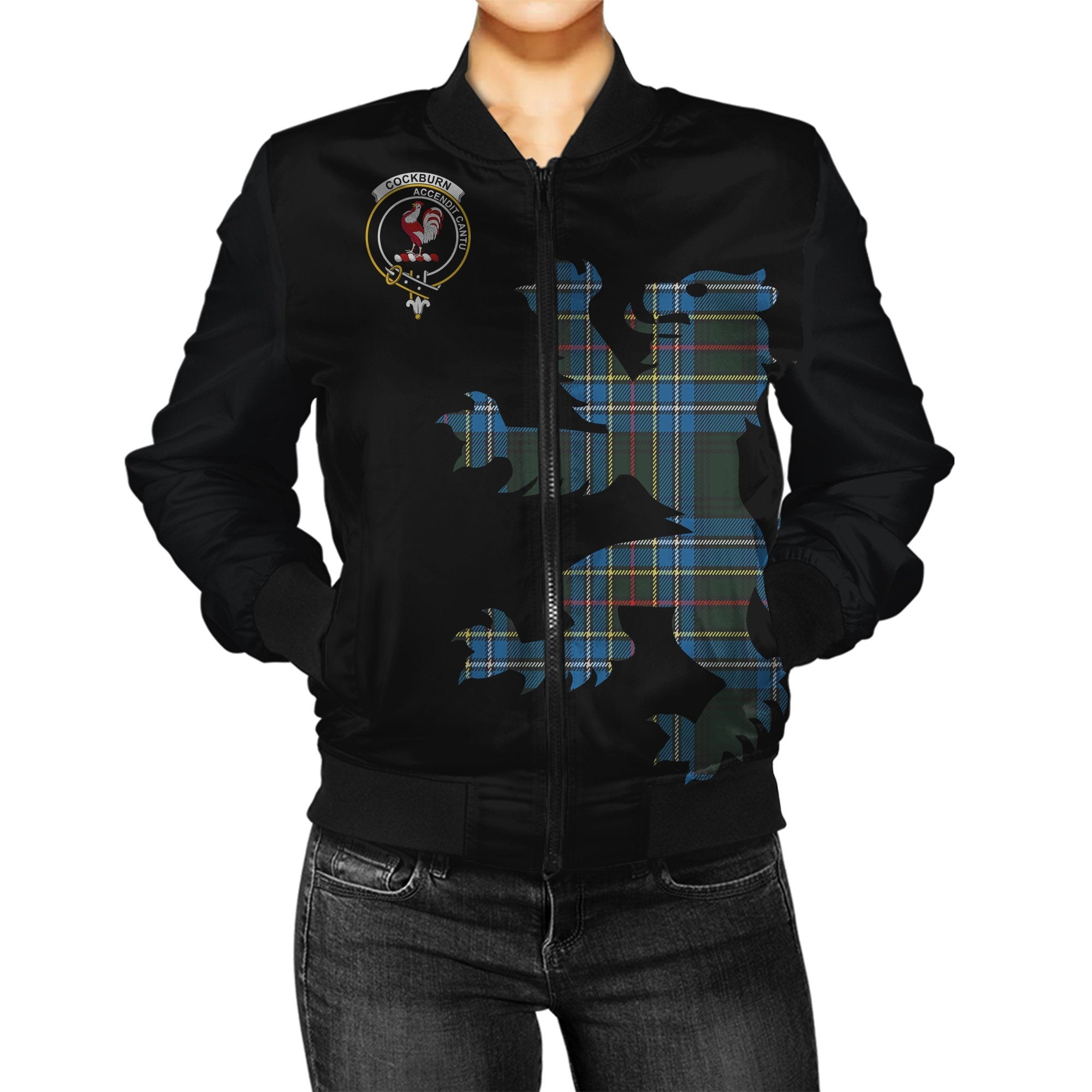 Cockburn Tartan Bomber Jacket Lion & Thistle